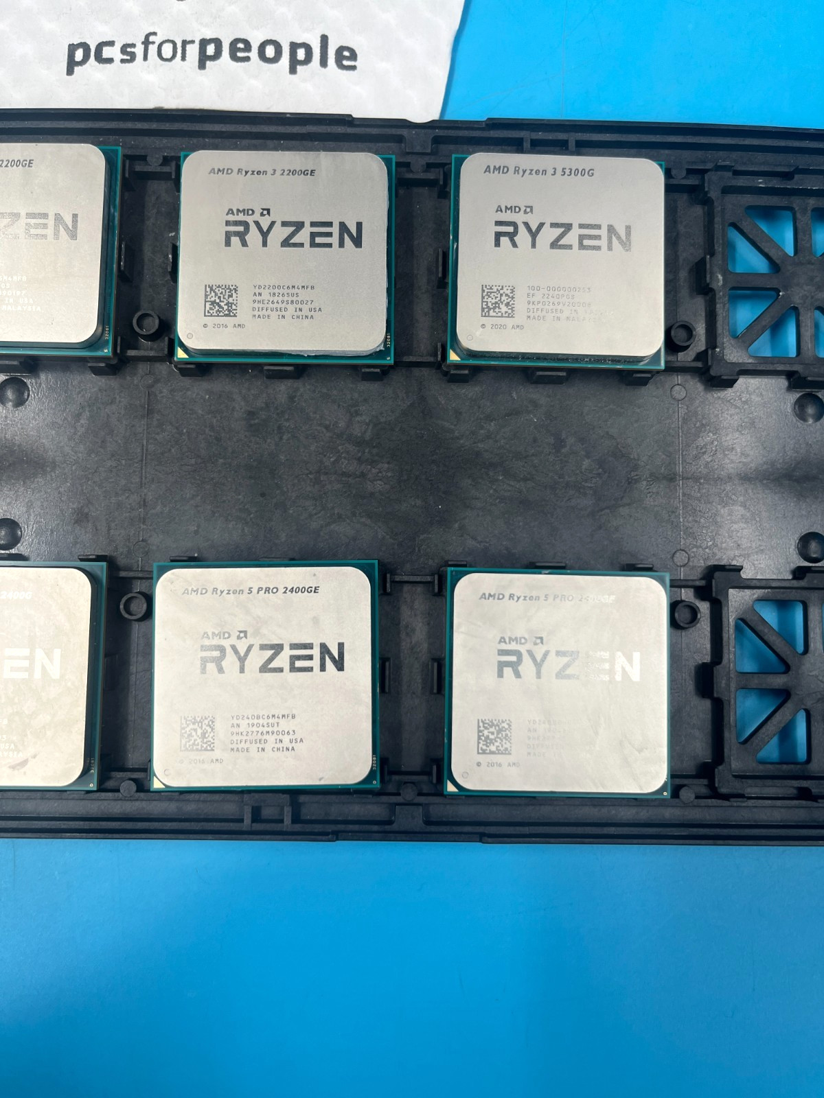 *LOT OF 8 MIXED MODELS AMD Ryzen AM4 CPUs M| See Description FREE SHIPPING*