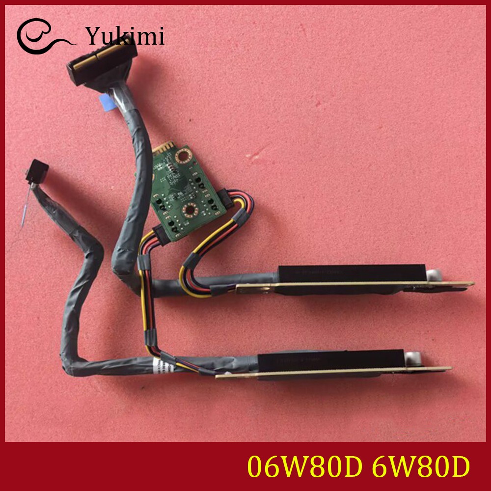 06W80D FOR DELL PowerEdge R960 Black Expansion Card Cable Without Iron Frame