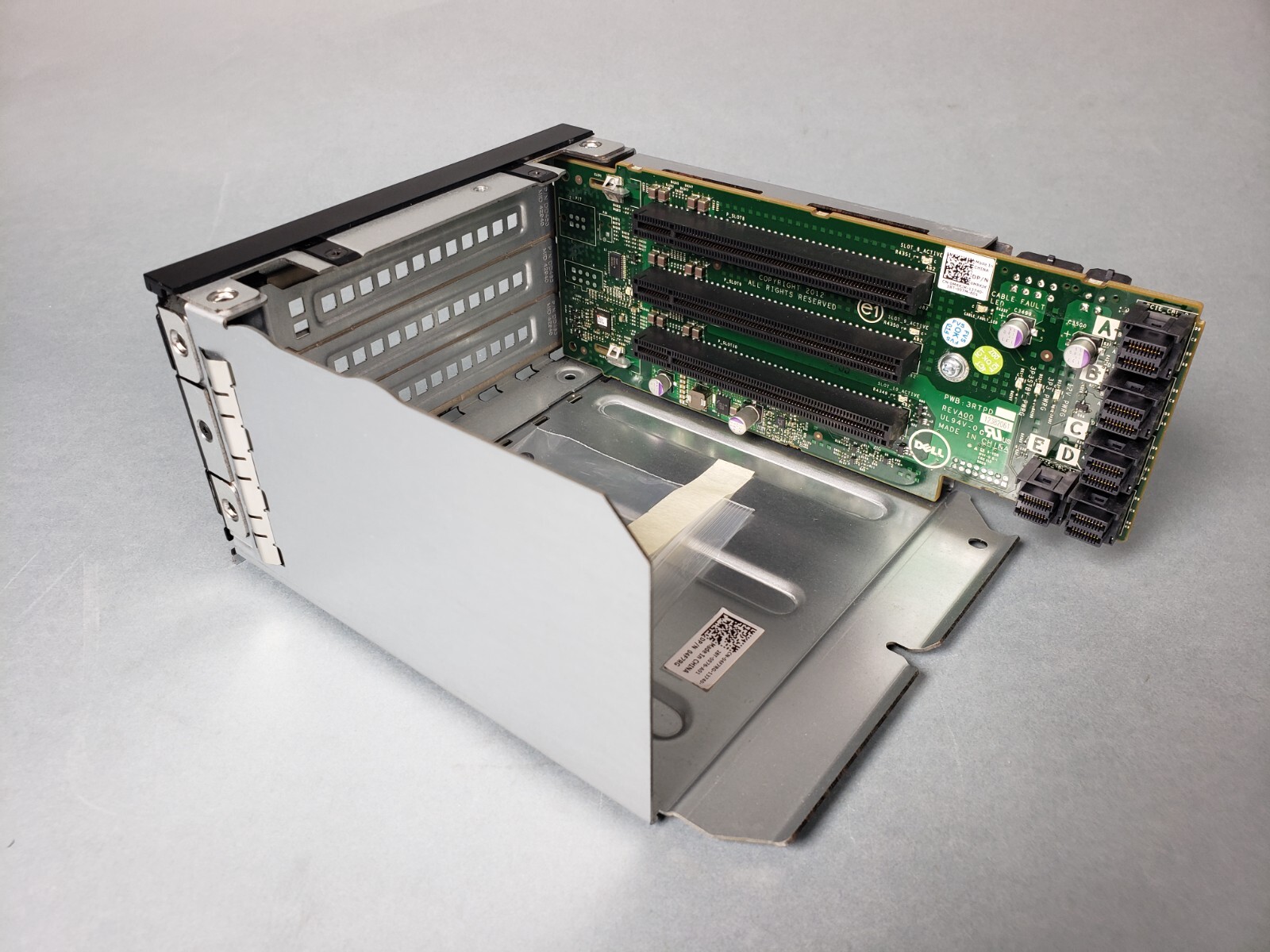 DELL PowerEdge R720 3x PCI Express PCIe FHHL Front Backplane Bridge Kit 86M4K