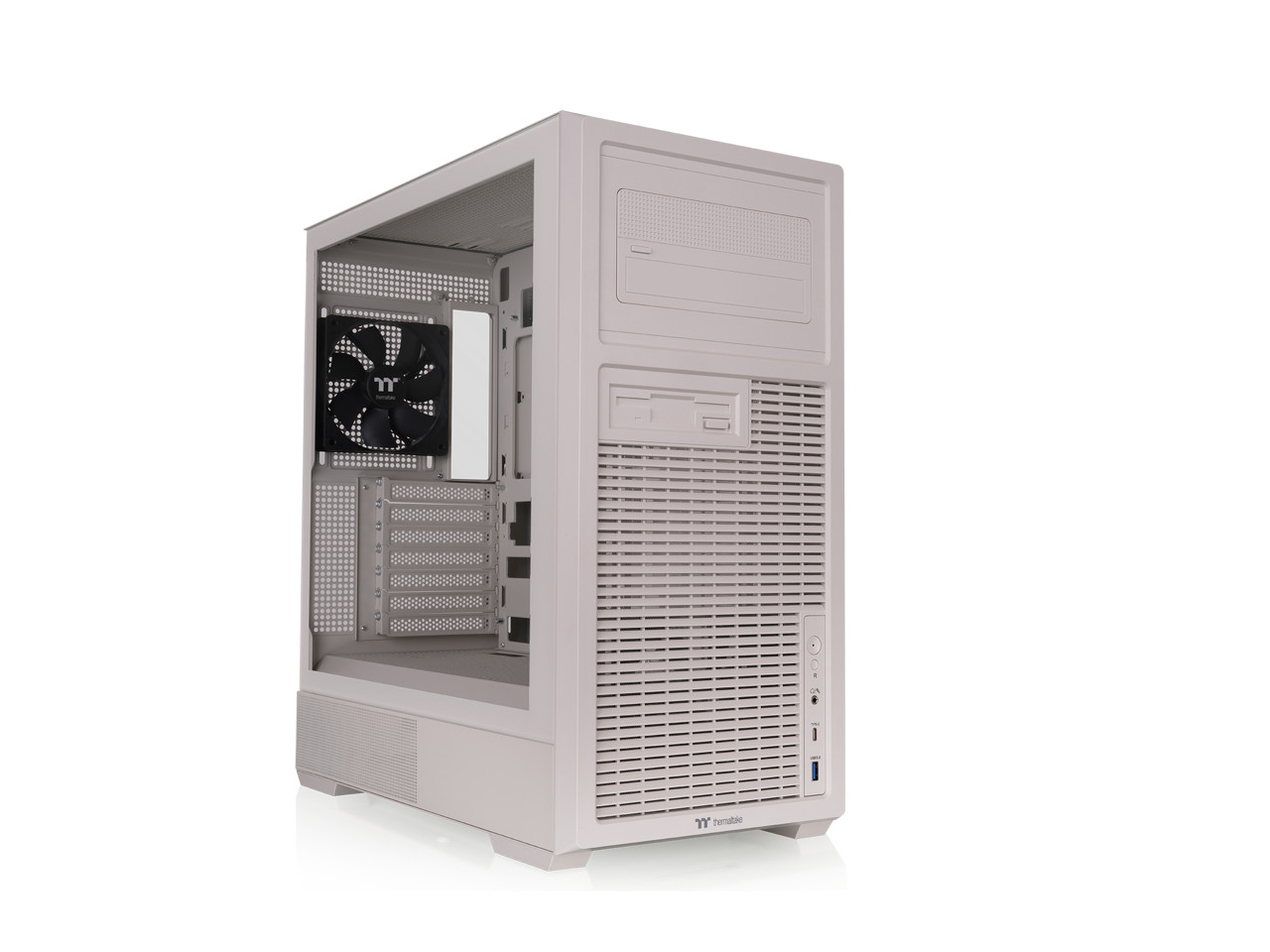 Thermaltake CA11Q00MQWN00 Retro 360 Mid-Tower ATX PC Case – Grey/Beige