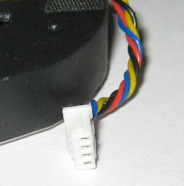 AVC Ultra Thin 5V DC 55mm Laptop Blower Fan – BAAA0508R5H – 1.25″ Wires – 4 Pin