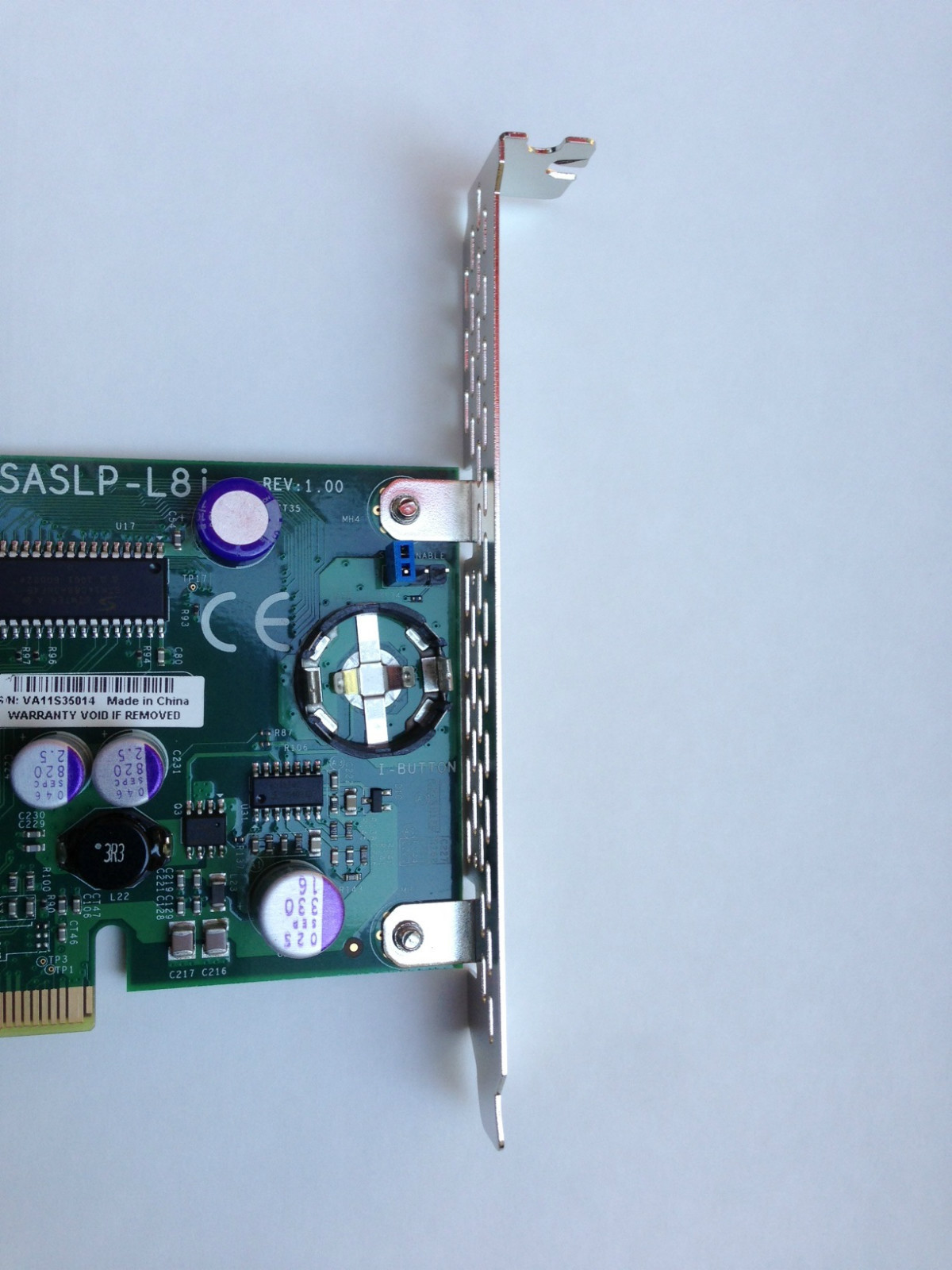*•.✿•**Left Side*•.Standard Full Height Bracket for Low-Profile Card w/ 2 SCREWS