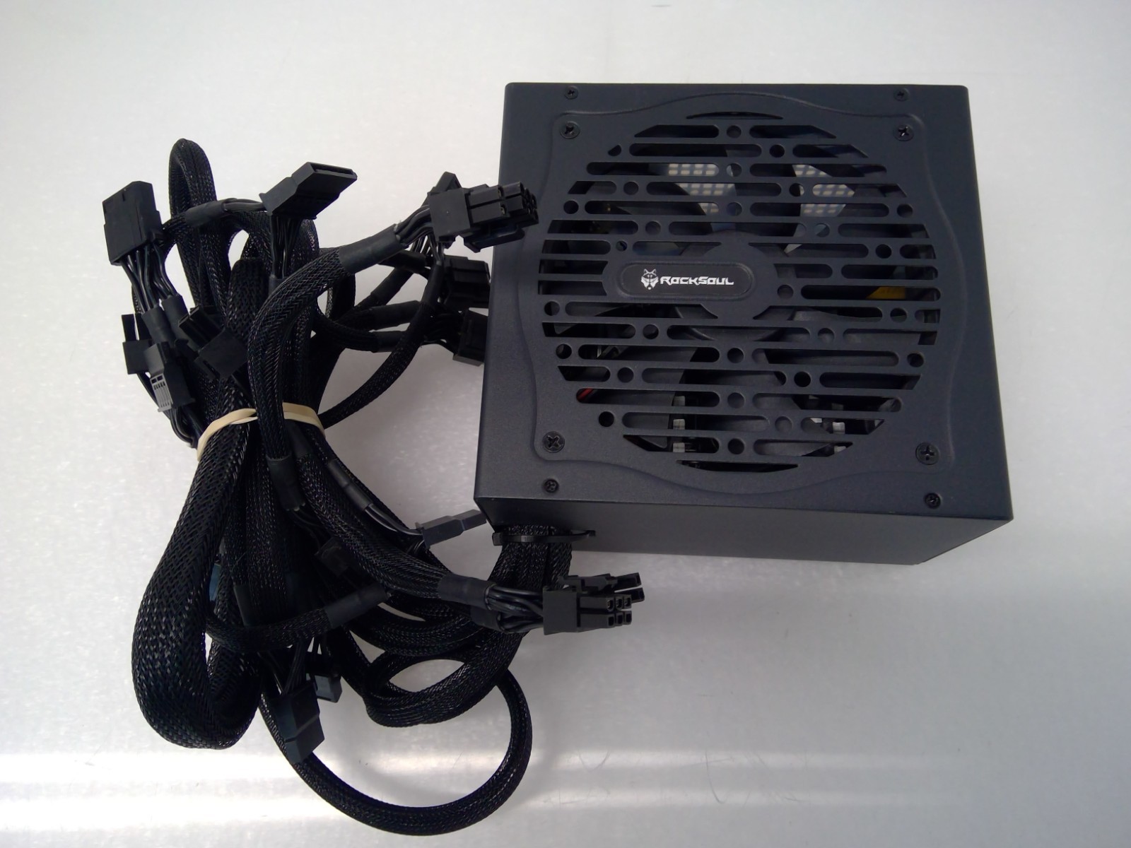 Rocksoul 600W ATX Power Supply PSU 80 Plus Gold RSPS-600W TESTED