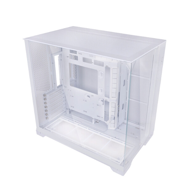 Lian Li O11Vision Compact O11VPW White Steel Tempered Glass ATX Mid Tower Case