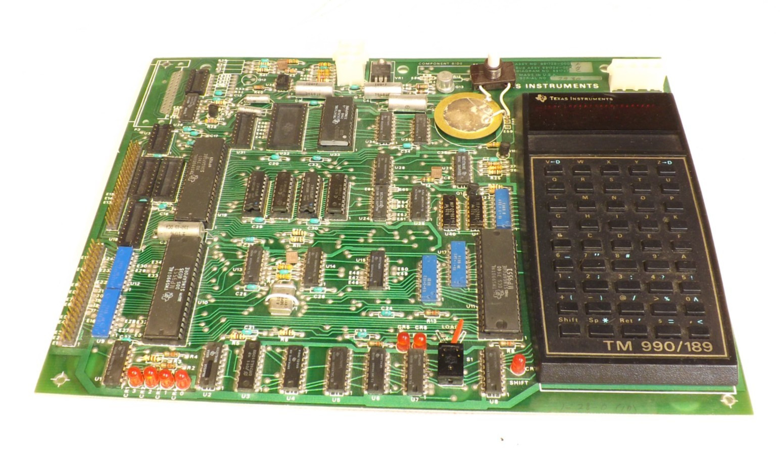 Texas Instruments TM 990/189 – Vintage Computer Board / Development System (K141-4)