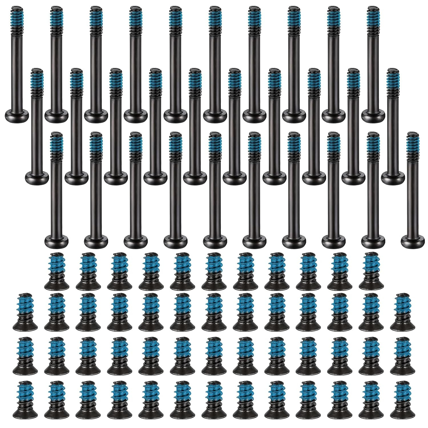 80 Pcs Pc Fan Screws Kit Case Fan Screws 30Pcs #6-32X30Mm 50Pcs M5X10Mm Radiator