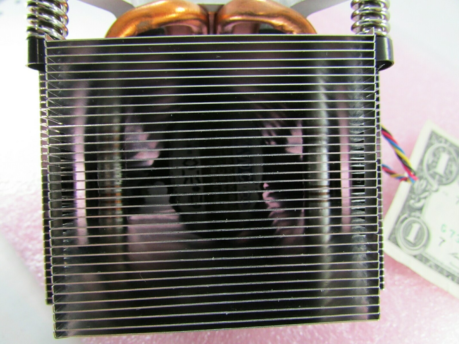 Unknown Yukon 12V DC AVC CPU Cooling Fans w/Heatsink Heat Pipe & Mount, Liquid?