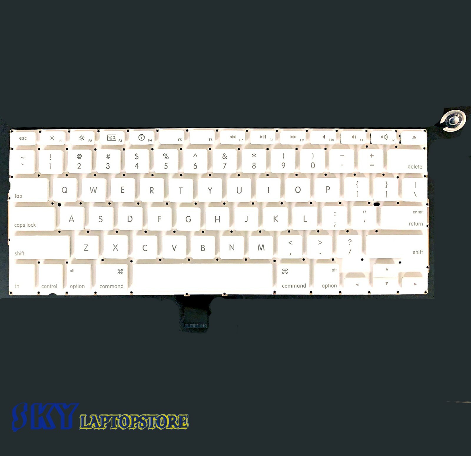 NEW Keyboard White MacBook 13″ Unibody A1342 MC207LL/A MC516LL/A 2009 2010