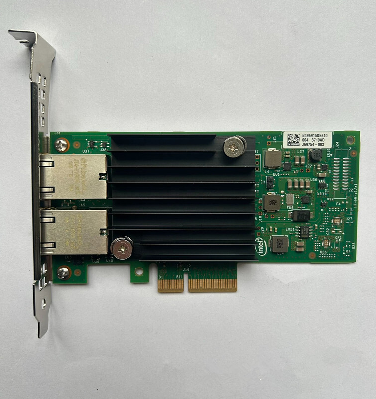 Dell 0C4D5P 04V7G2 Intel X550-T2 Intel X550 Chip Server Adapter Network Card
