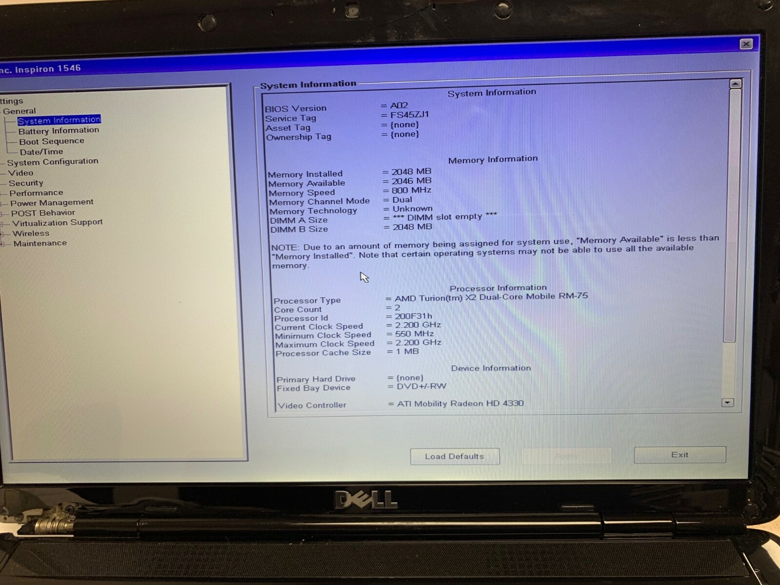 Dell Inspiron 1546 15.6″ FHD LCD LED Screen Display Panel