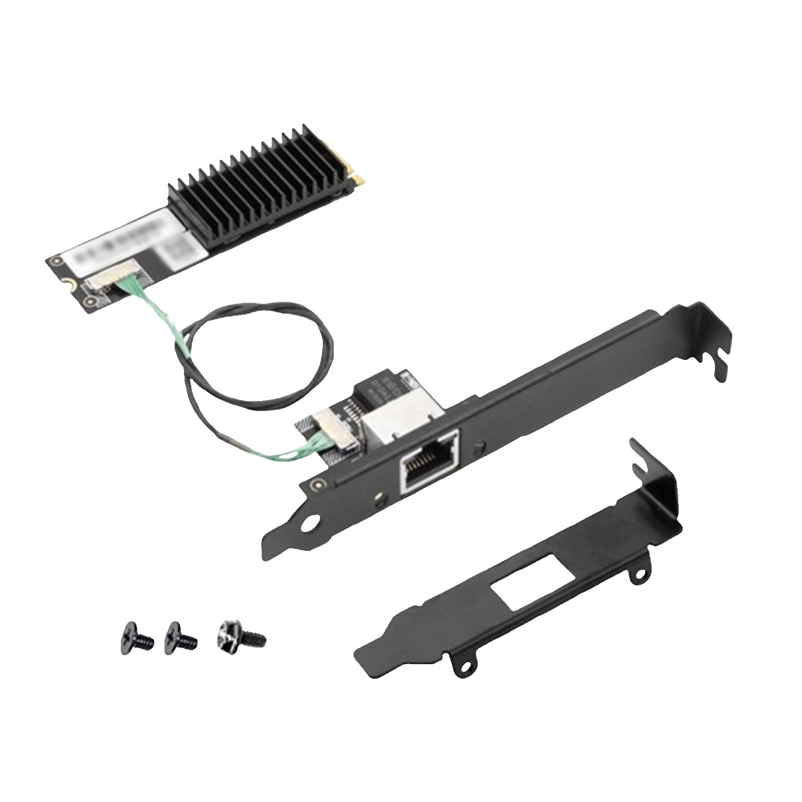 AQC113 M.2 B+M 10GbE Network Card to RJ45 Ethernet Network Adapter for Desktop