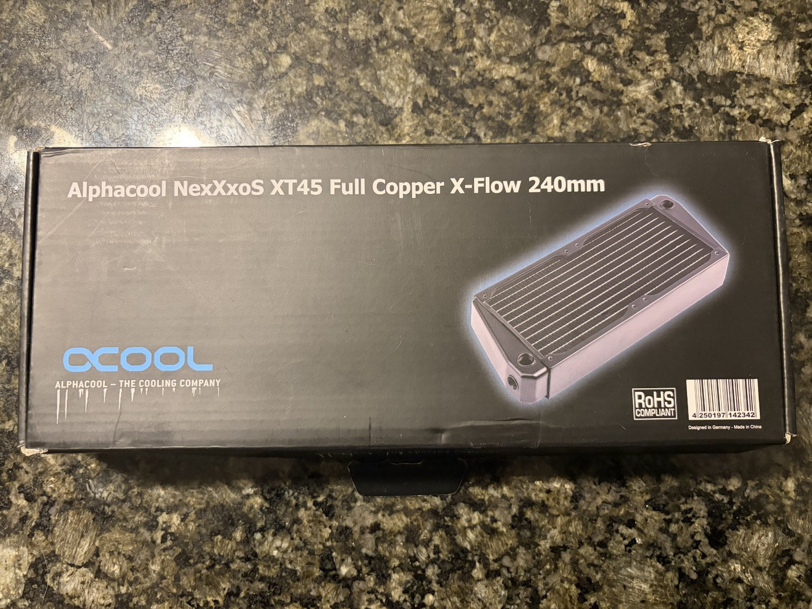 Alphacool Nexxos XT45 Full Copper X-Flow 240mm Watercooling Radiator