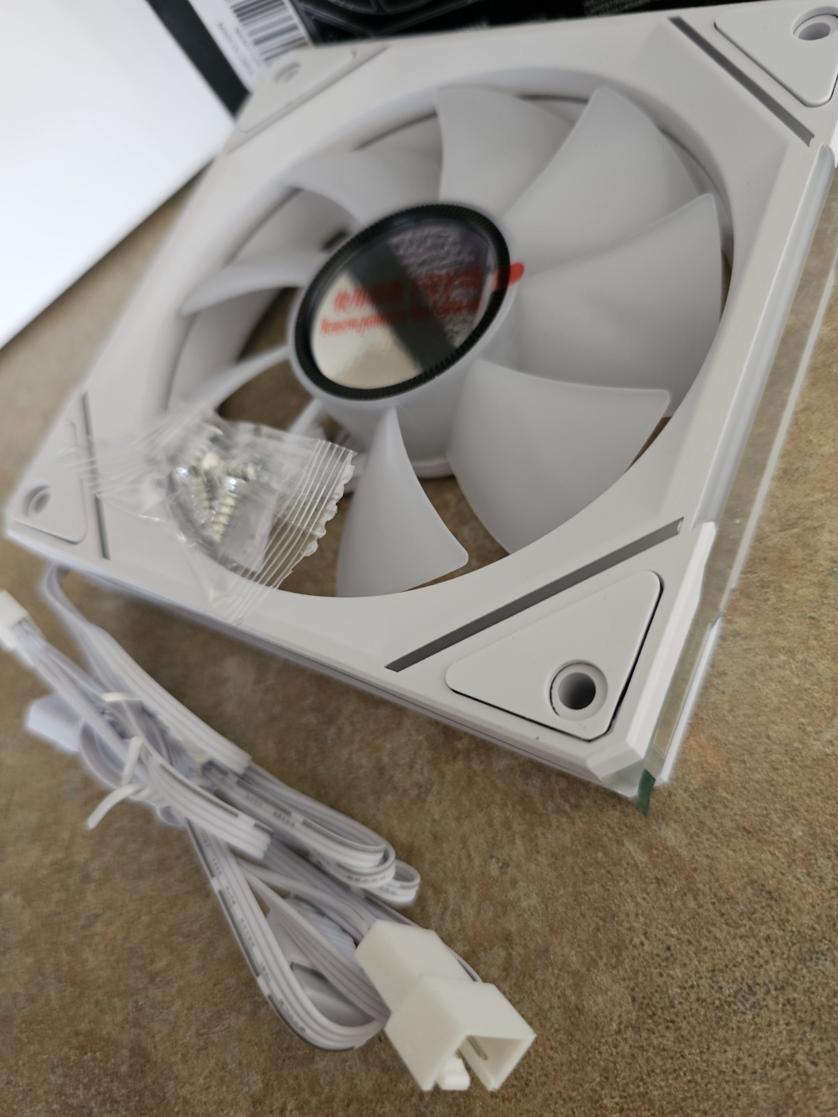 AsiaHorse AMICI-5GT ARGB White PC Fans, Infinity Mirror HDB Bearing 3-Pack White