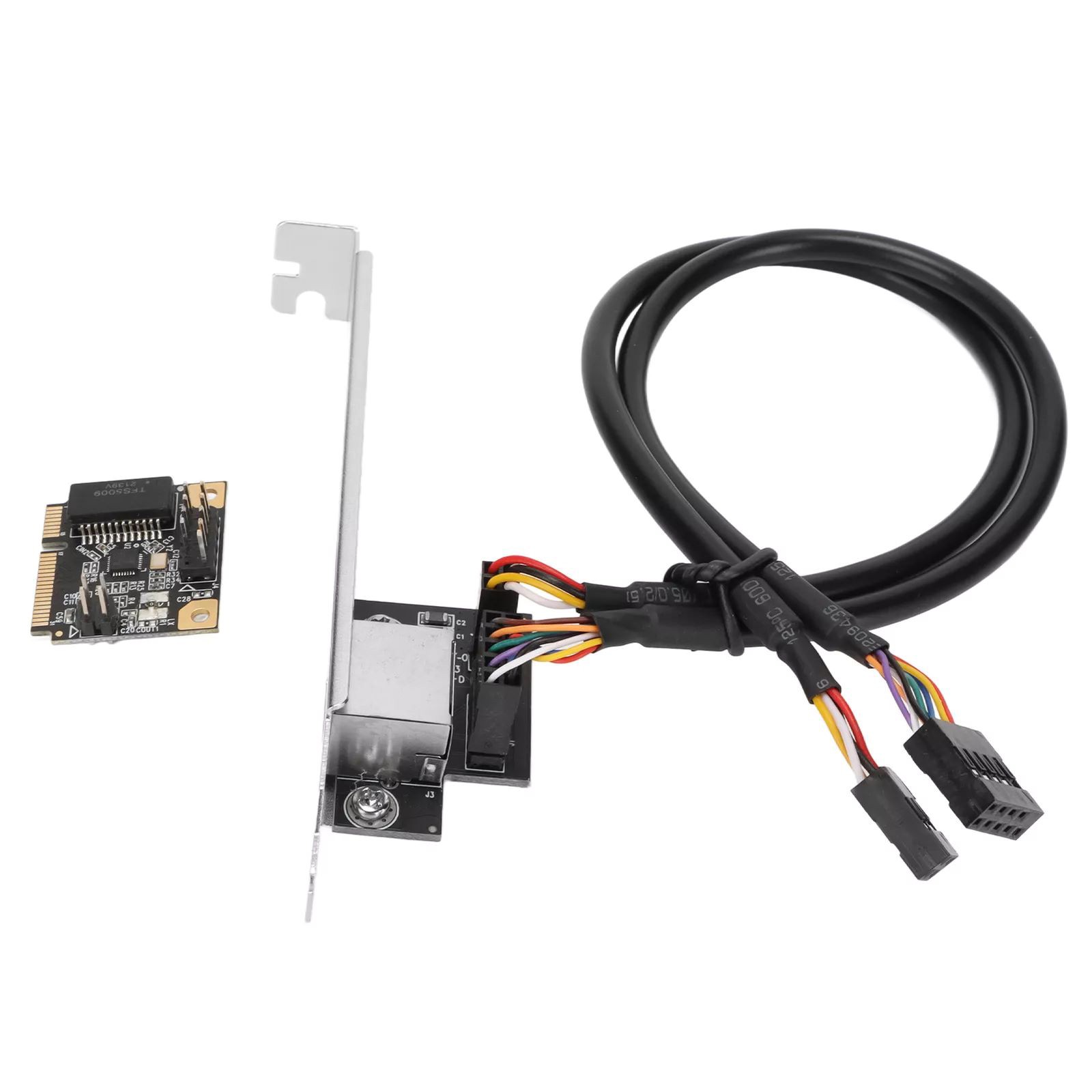 New RTL8111H 10/100/1000Mbps Mini PCI E Gigabit Ethernet Card Free Drive RJ 45