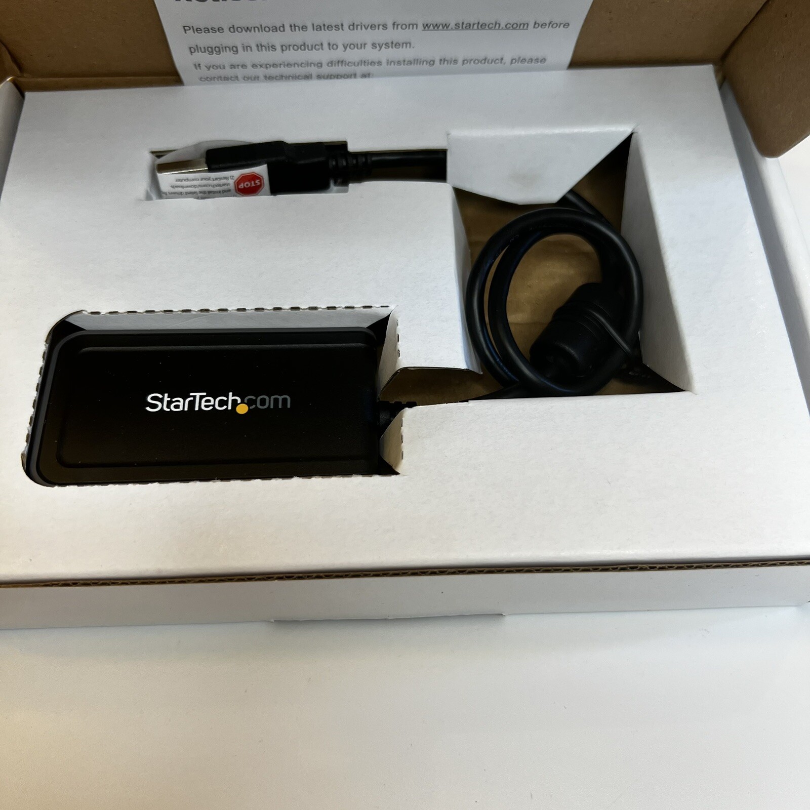 New StarTech USB to VGA External Multi-Monitor Video Adapter Entry Level