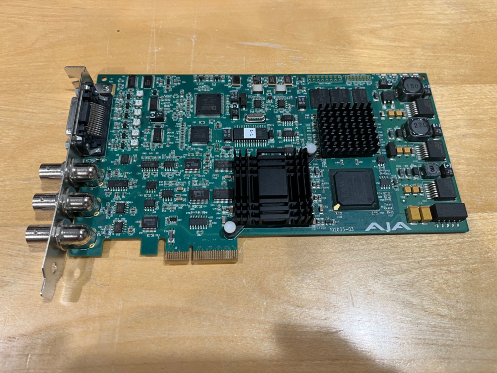 AJA KONA LHe 102035-03 PCIe Video Capture Card For Apple Power Macintosh G5