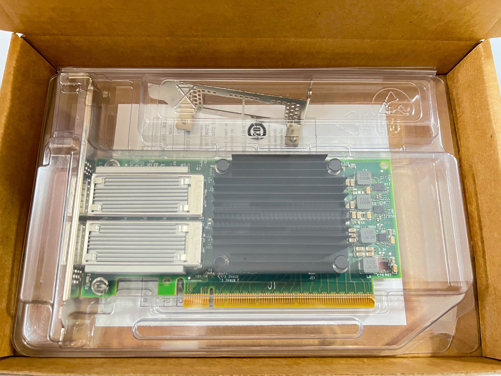 Mellanox MCX556A-ECAT ConnectX-5 VPI Adapter Card EDR IB 100GbE Dual-Port QSFP28