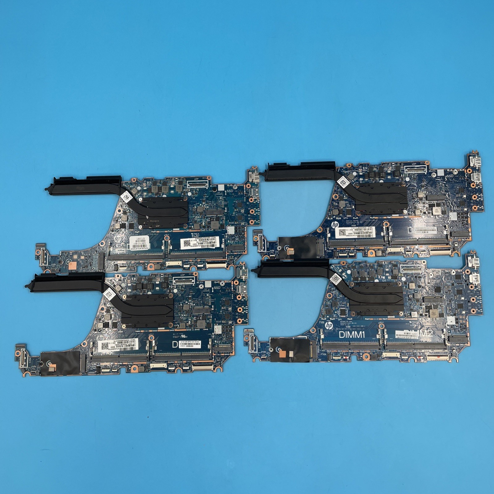 (LOT OF 4) HP EliteBook 840 G10 Motherboard i5-1345U with Heat Sink