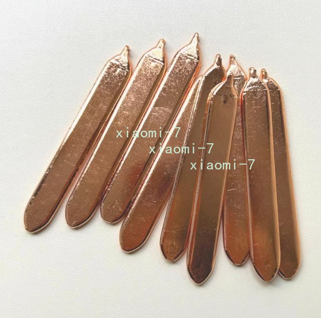 Copper Flat Heat Pipe for Cooling Laptop CPU GPU Heatsink 11x3mm length 50-400mm