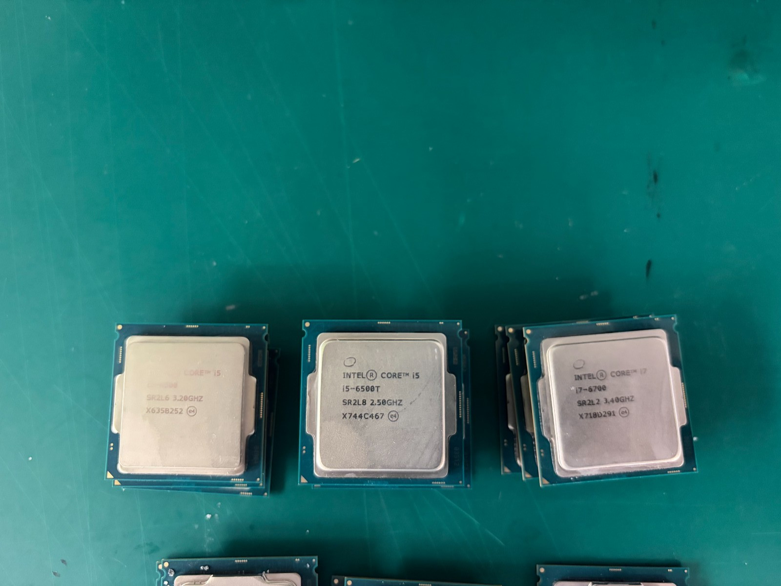 INTEL i5 and I7 CPU 6th and 7th Gen see description LOT OF 15