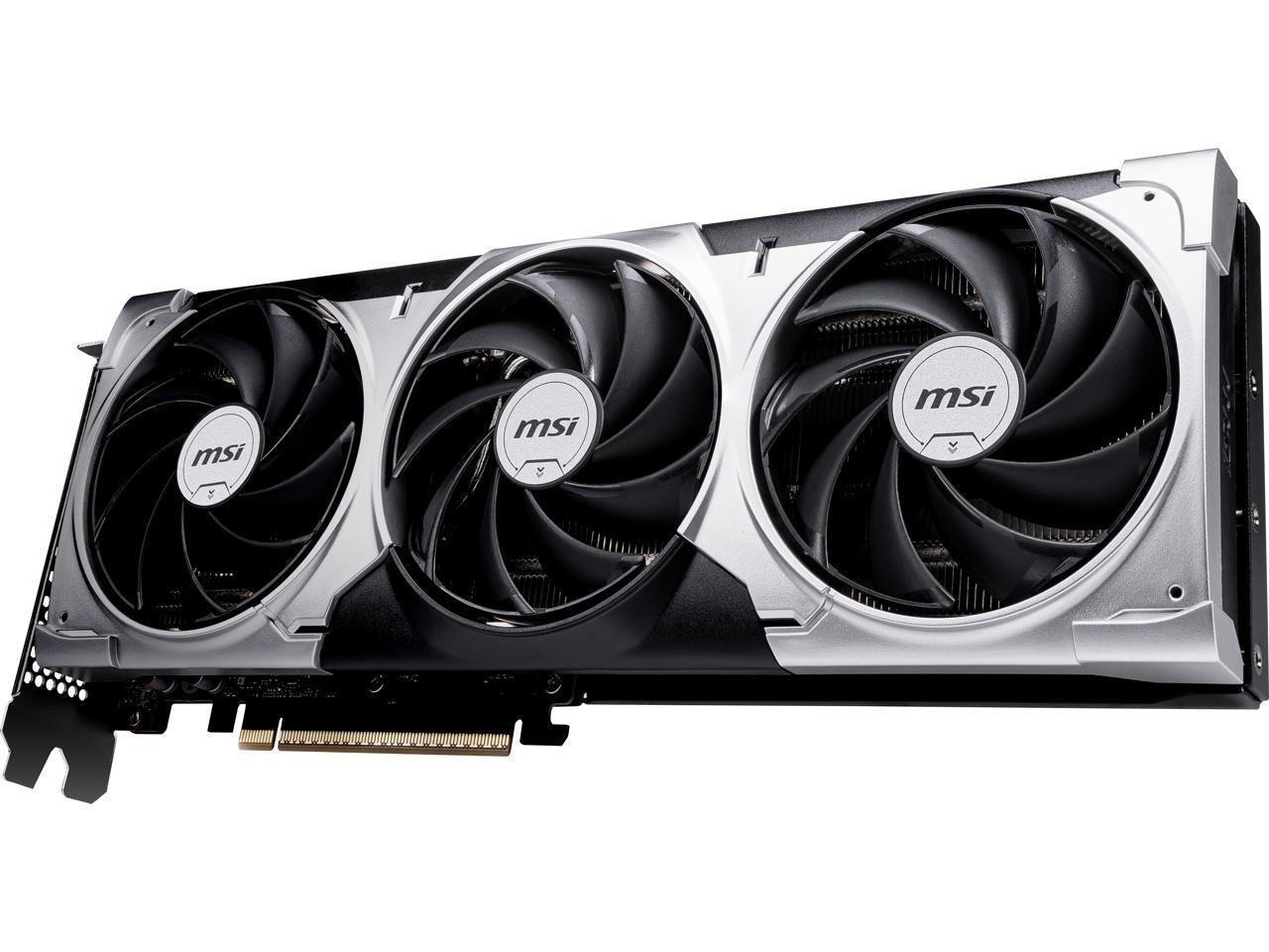 MSI Ventus GeForce RTX 5060 Ti 16GB GDDR7 PCI Express 5.0 x 16 (use x8) Graphics