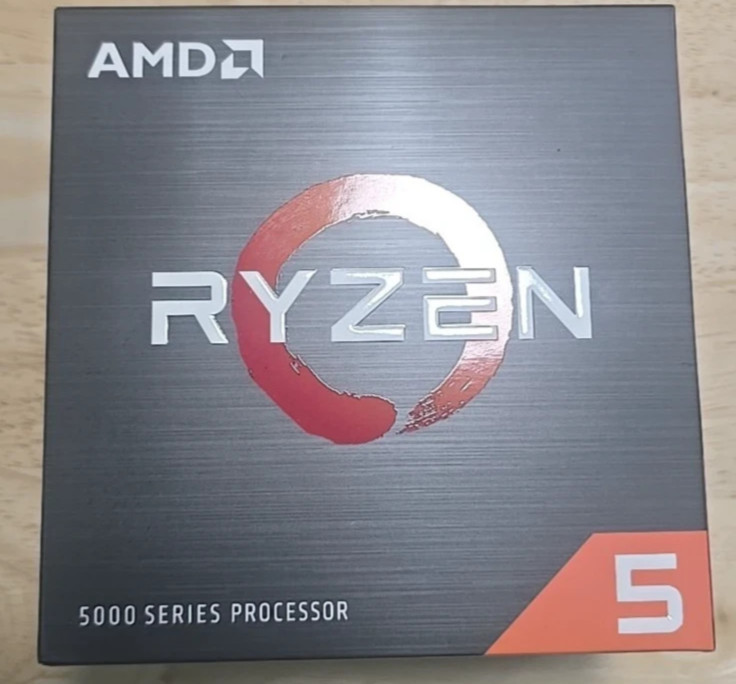 AMD Ryzen 5 5500 6-Core 3.6GHz Socket AM4 65W CPU Desktop CPU & cooling fan