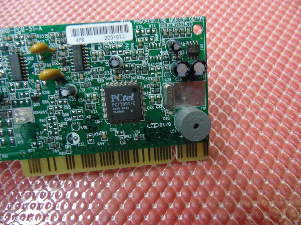 Compaq Presario 7594 Desktop PC PCI FAX Modem 174047-001, 1789-BRD-PCB-51-A