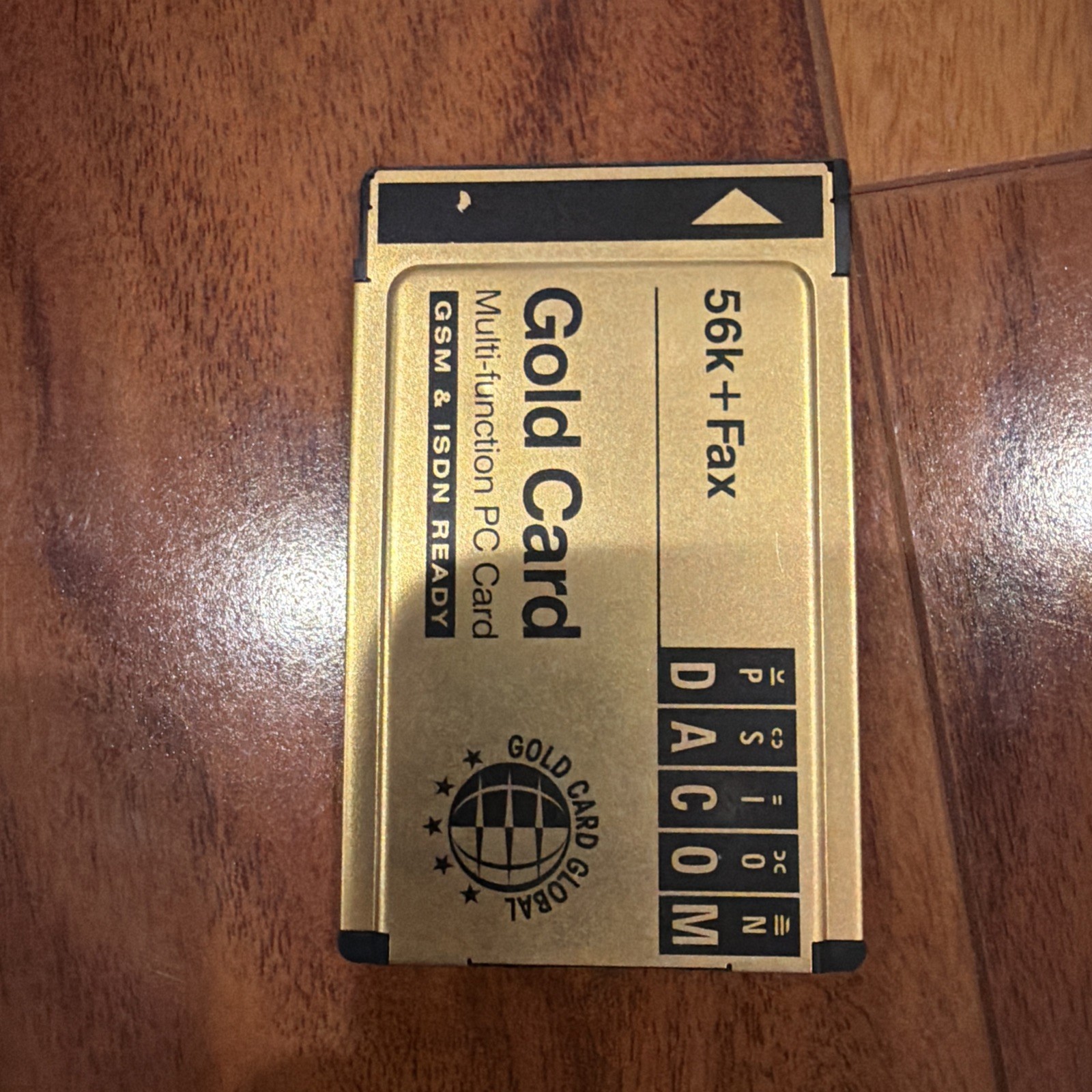 Psion Dacom PCMCIA 56k Fax Modem Gold Card with Power Adapter
