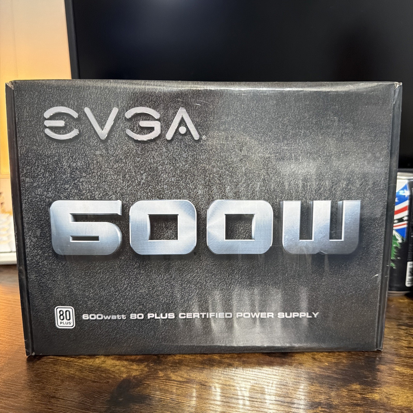 New & Sealed EVGA 600W 80 Plus Certified Power Supply (100-W1-0600-K1)
