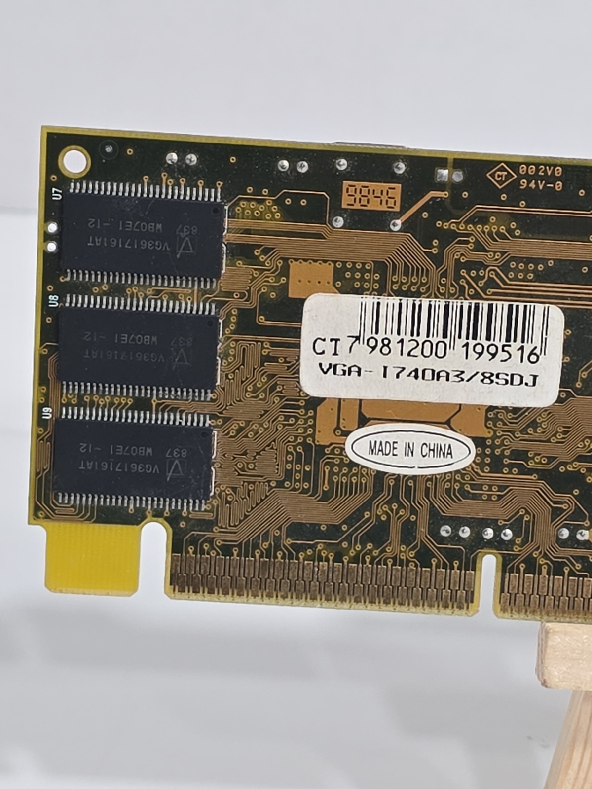 Joytech CTX VGA-i740/8SDJ VGA AGP Video Graphics Card VGA-i740A3/8SDJ TESTED