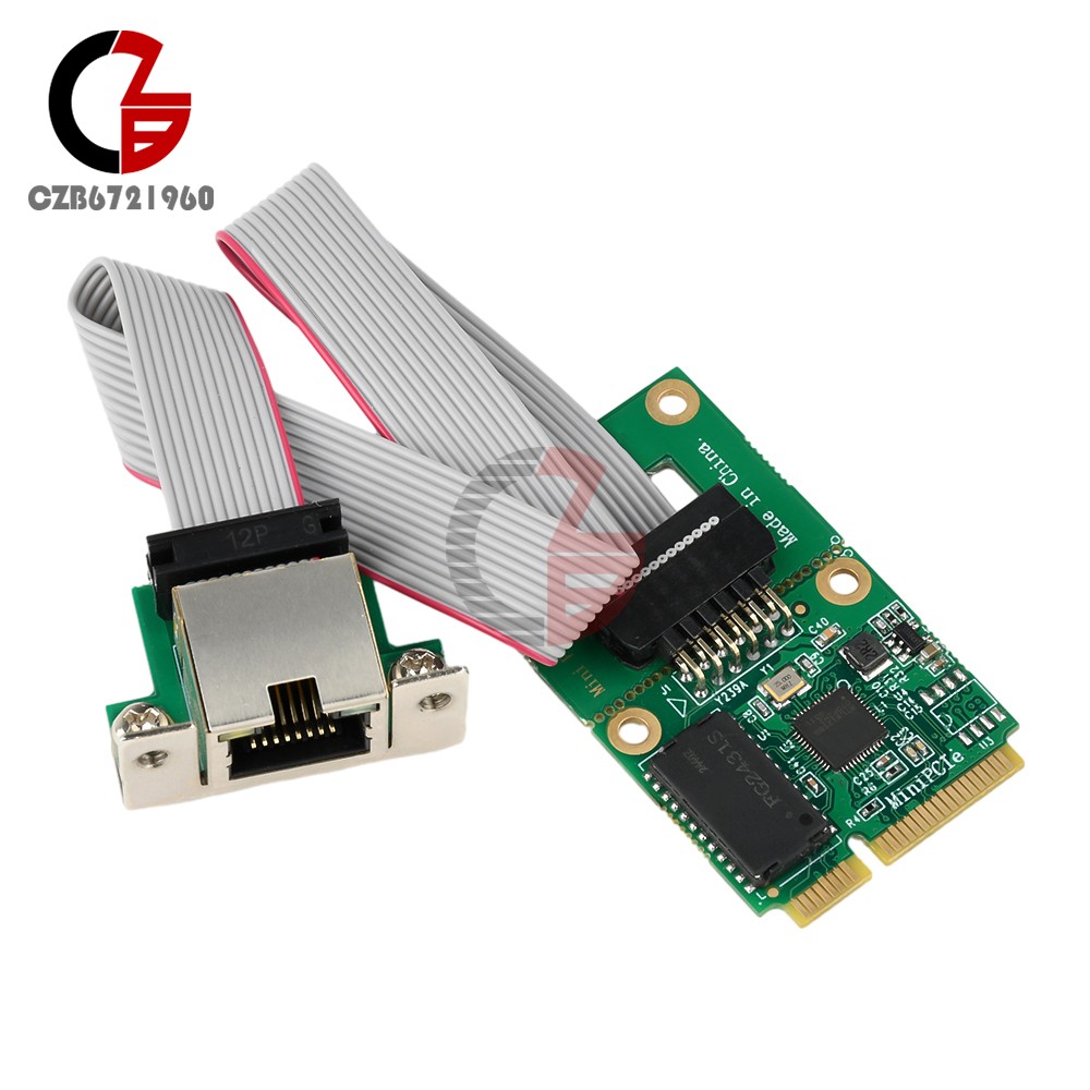 M.2 RJ45 Network Card 2.5G/100/1000Mbps M.2 PCI-E To Gigabit Ethernet Card PC