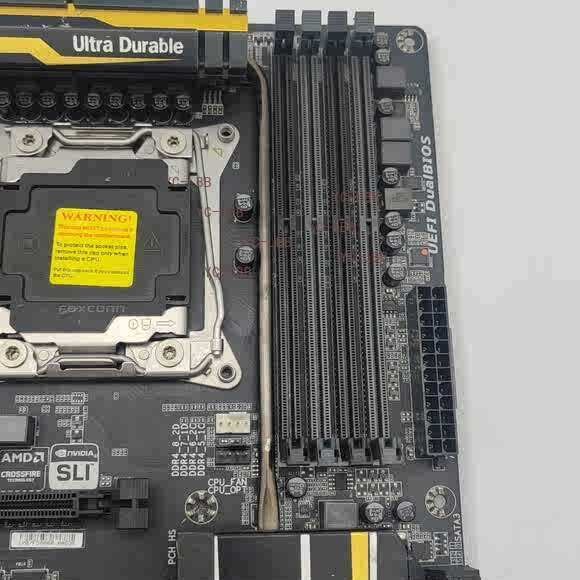 FOR GIGABYTE GA-X99-UD4 DDR4*8 LGA 2011-V3 128GB ATX Motherboard Test OK