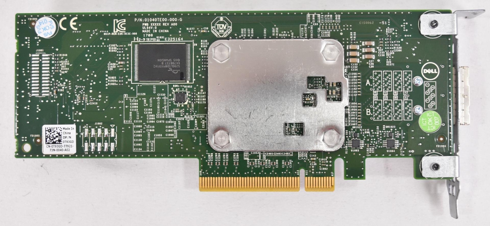 Dell LSI 12Gbps PCIe Host Bus Adapter Dual Port T93GD