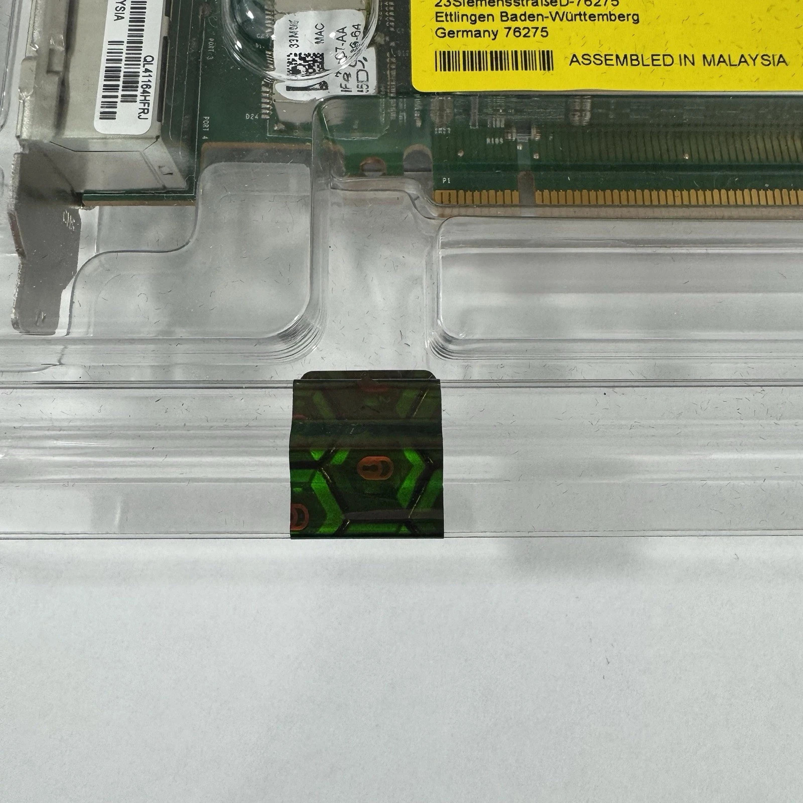 DELL Qlogic QL41164HFRJ Quad 10Gb RJ-45 33M0K Proxmox PFSense OpnSense Win NEW