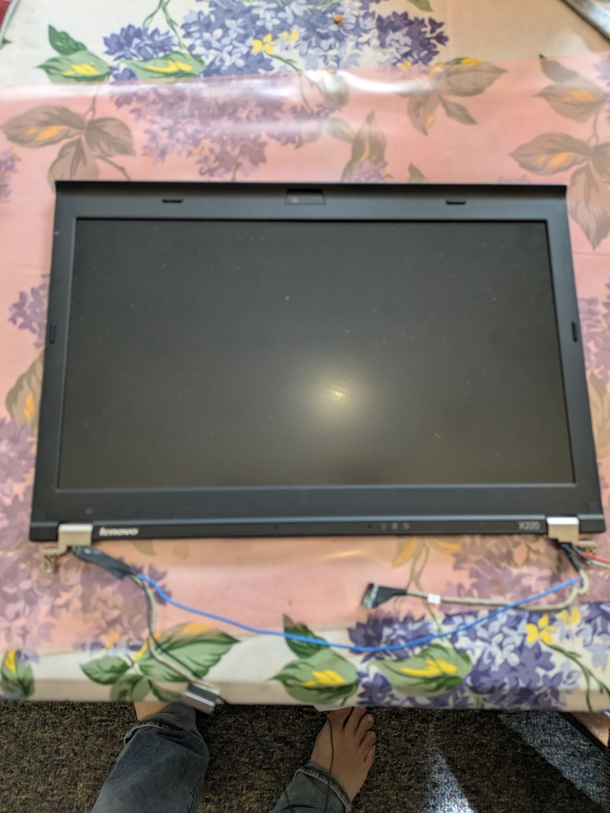 Lenovo ThinkPad X220 X220i 12.5″ Complete LCD assembly LVDS hinges cables