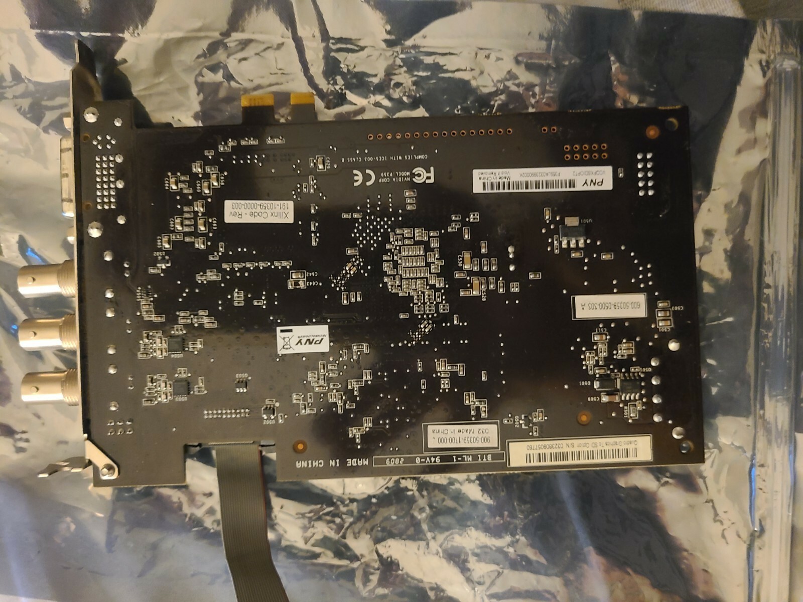 Nvidia Quadro Graphics to SDI Option SDI Video Card PCI Express x8 VCQSDINPUT-T