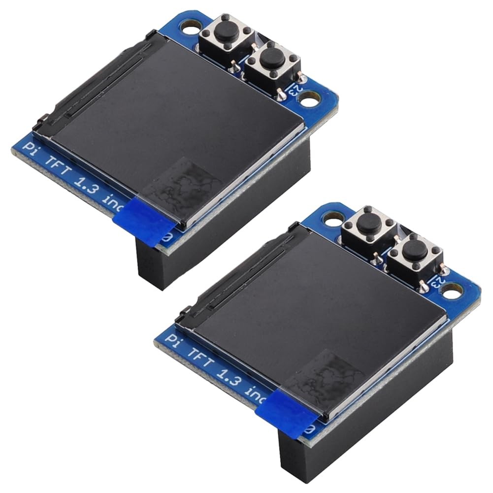 Mini PiTFT 1.3″ LCD Display 240×240 TFT Add-on for Raspberry Pi 3.3V SPI ST77…