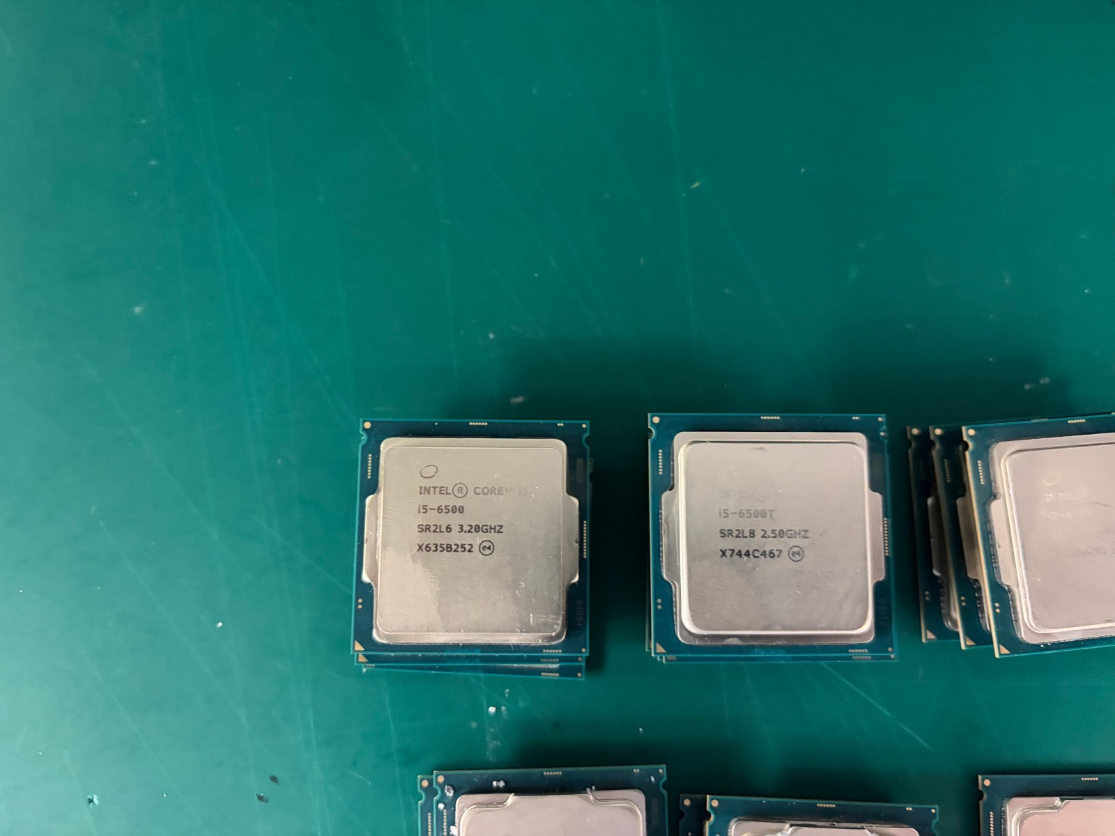 INTEL i5 and I7 CPU 6th and 7th Gen see description LOT OF 15