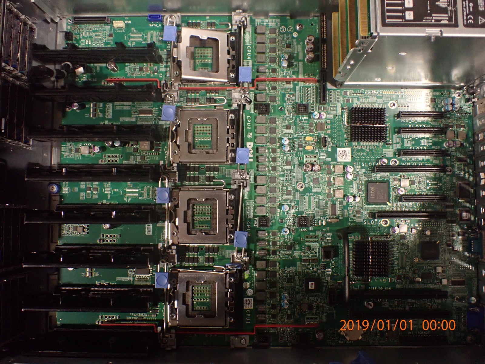 Dell 0KYD3D PowerEdge R910 4-CPU Processor Motherboard 0P658H – No CPU No Ram