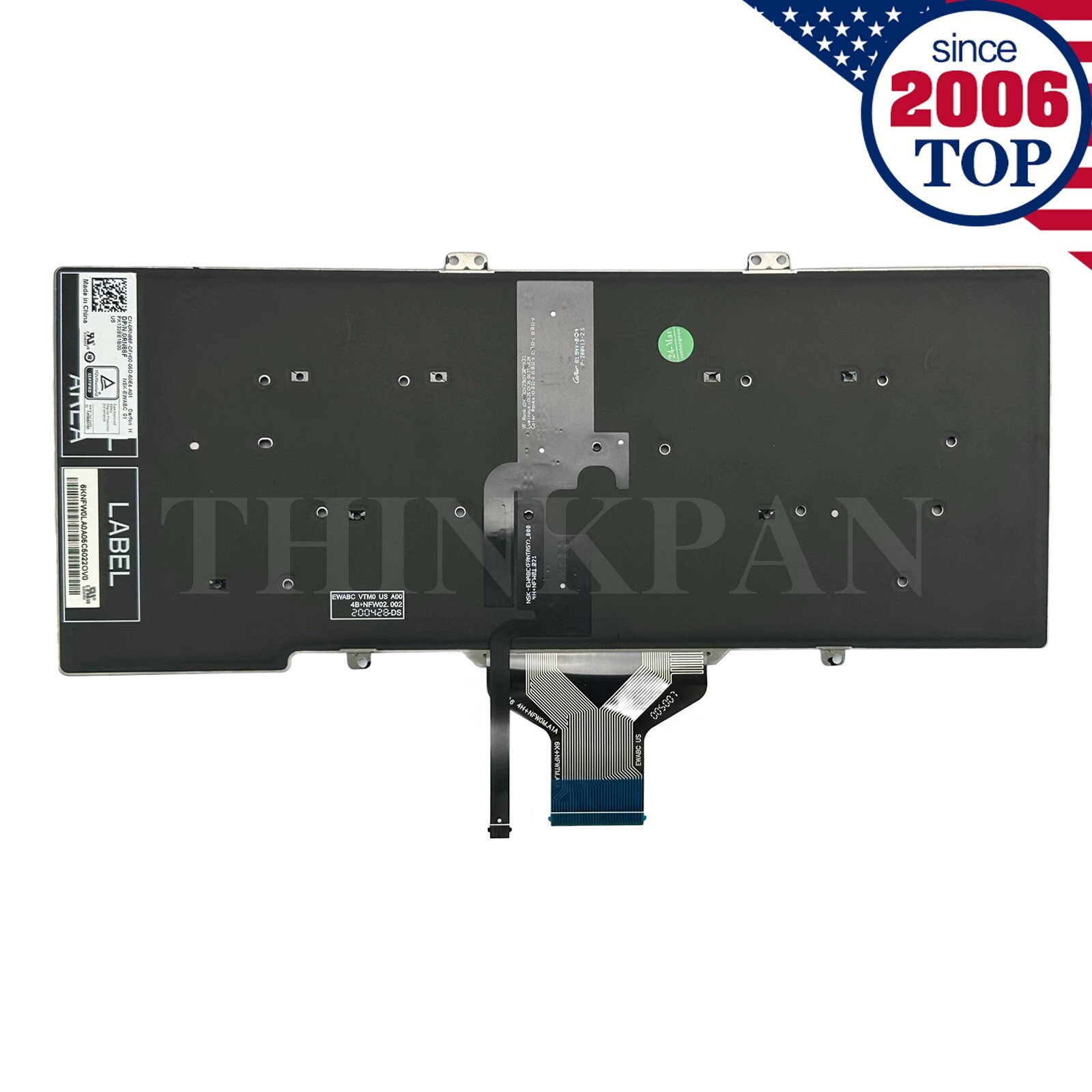 Original US Keyboard for Dell Latitude 5410 5411 5400 5401 7400 7410 Backlit