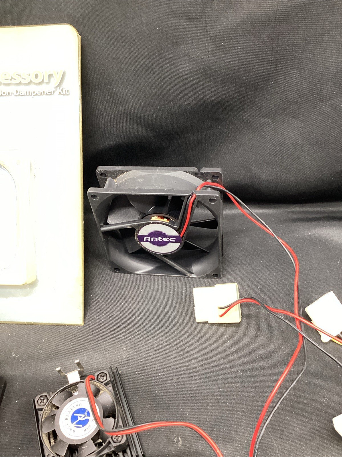 Vtg CPU Cooling Fans & Damper Kit, see description for details Qty 3