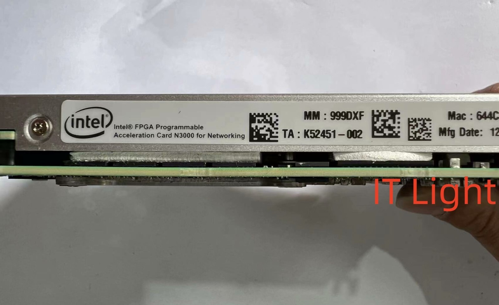 Intel N3000 FPGA Programmable Acceleration Network Card