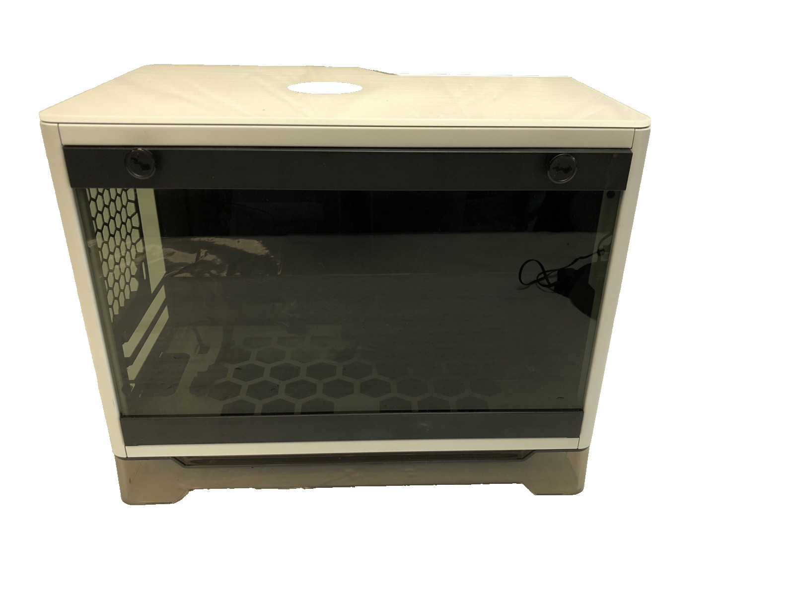 In Win A1 Plus White Mini-ITX Mini Tower Case Tempered Glass w/ 650W PSU