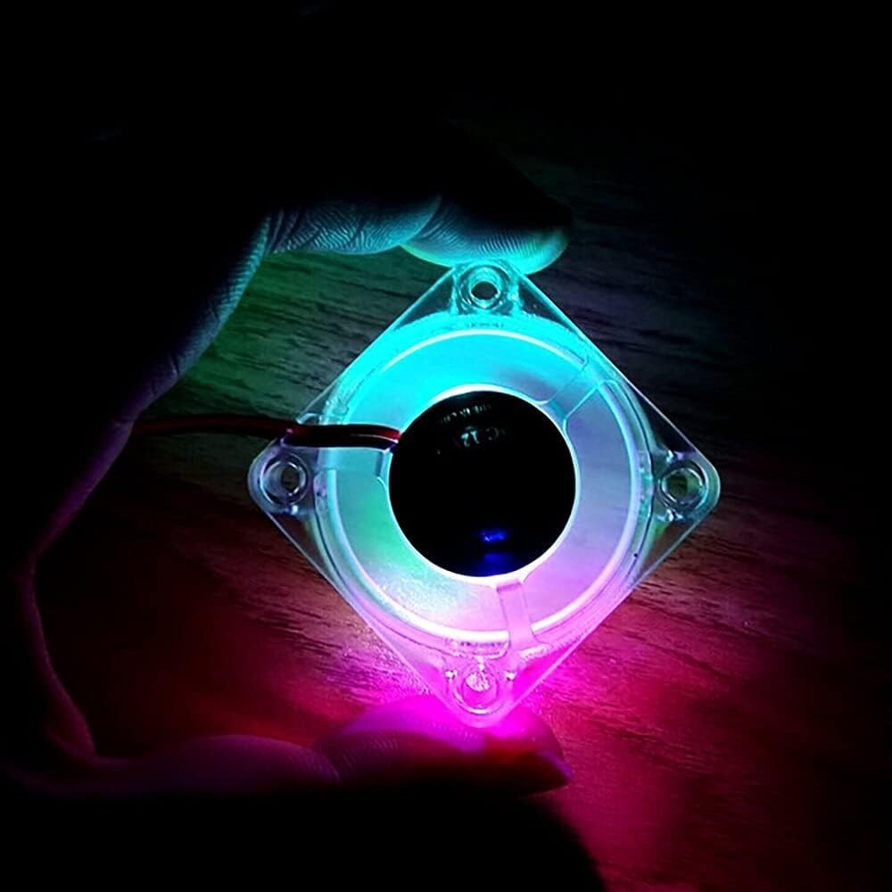 5V USB Mini RGB Fans with Hydraulic Bearings – Silent & Powerful Cooling