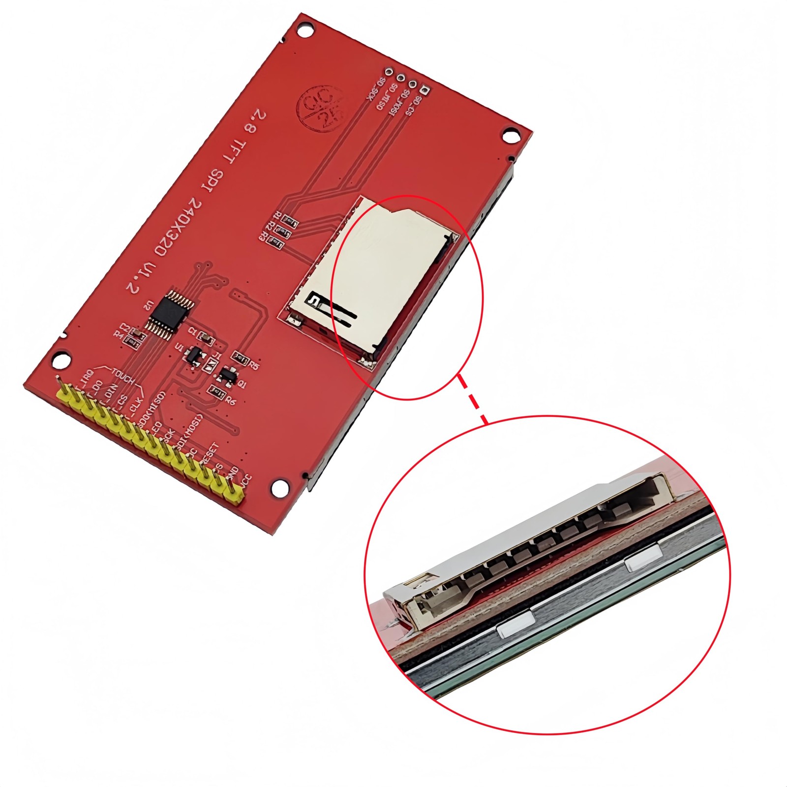 2.8 inch TFT LCD Module 320×240 SPI Serial ILI9341 Resistive Touch Screen wit…