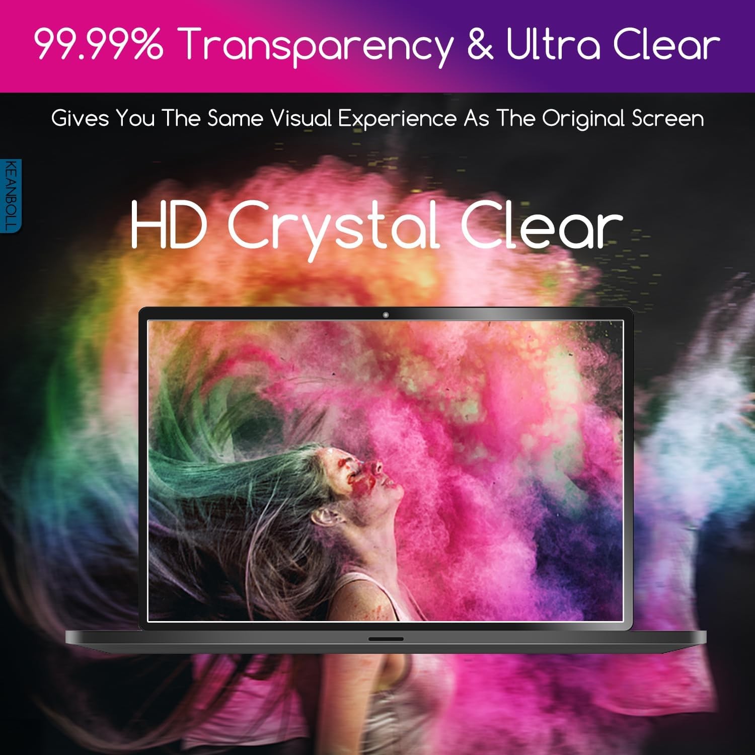 (2-Pack) 17.3 inch Tempered Glass Laptop 17.3"Glass-16:9, Ultra Clear