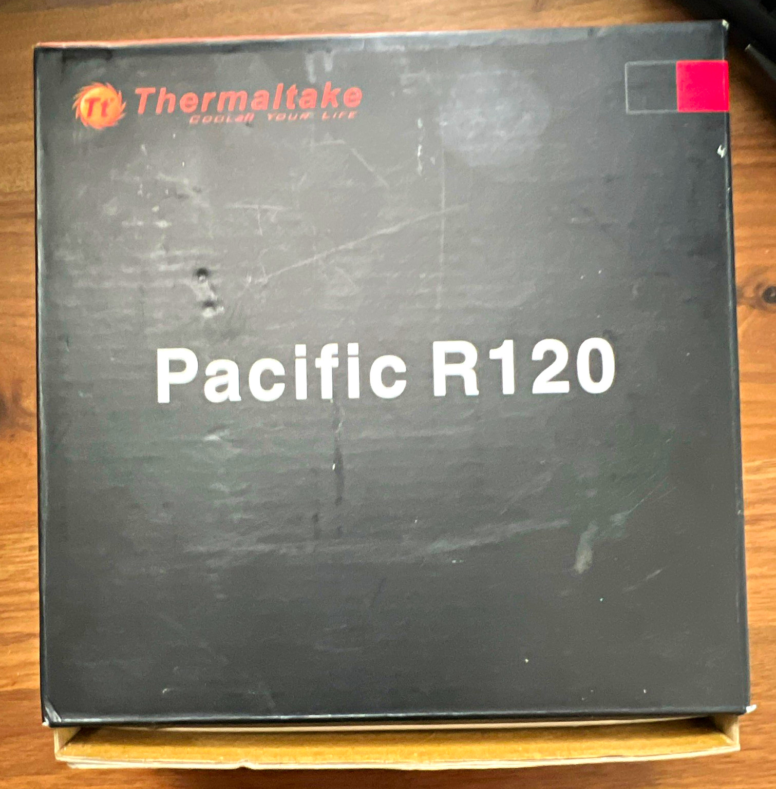 Thermaltake Pacific R120 Radiator 120mm Aluminum Black CL-W008-AL00BL-A