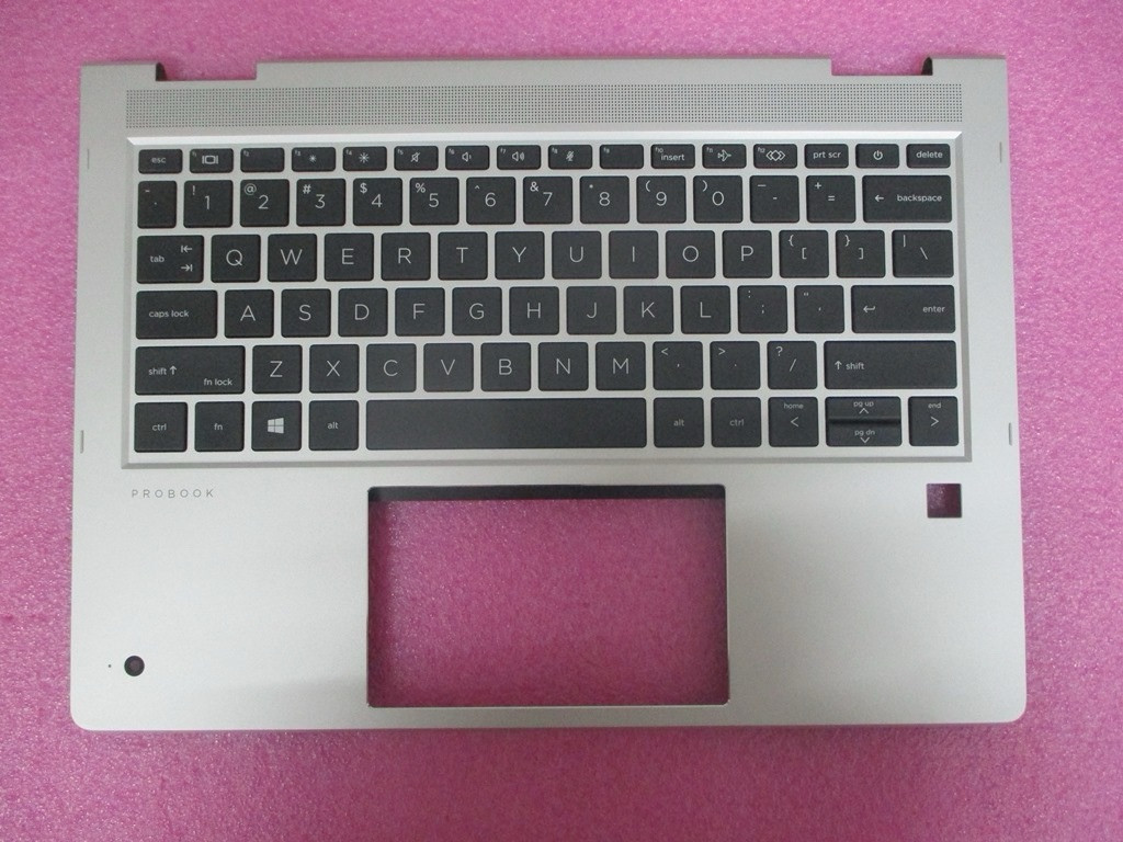 Genuine HP Probook X360 435 G7 Palmrest Keyboard M03449-001 2nd Camera Option