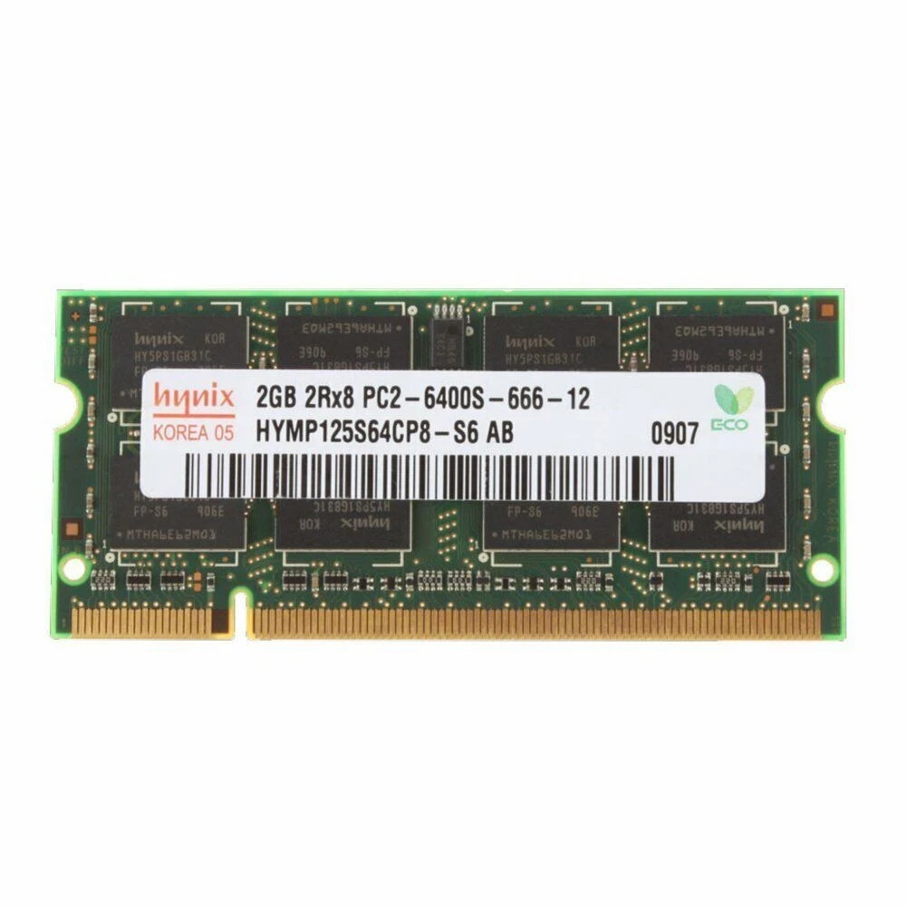 4GB Kit (2x 2GB) For Dell HP Lenovo Notebook DDR2 PC2-6400S Laptop RAM Memory