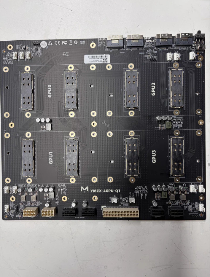 V100 4-card Quad-GPU SXM2 300G NVLINK 300GB/s Interconnection Baseboard Solution